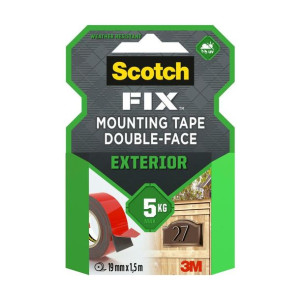 Taśma klejąca dwustronna zewnętrzna 19 mm x 1.5 m Scotch