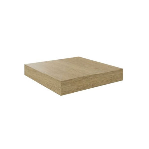Półka ścienna samowisząca komorowa dąb santana 3.8x23x23.5 cm Spaceo