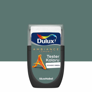 Tester farby Dulux Ambiance Scandic green 30 ml