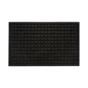 Wycieraczka zewnętrzna Contours Rounds 80 x 50 cm antracyt z recyklingu