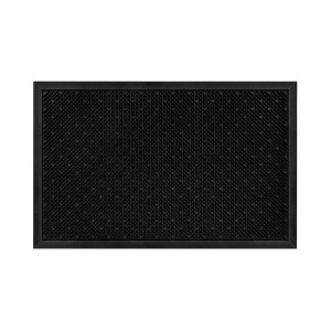 Wycieraczka zewnętrzna Dirt Scraper 60 x 37 cm czarna z recyklingu