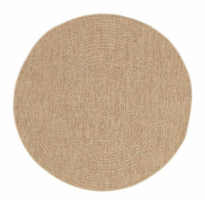 Dywan zewnętrzny okrągły Varuna beżowy śr. 120 cm Inspire
