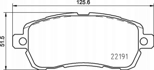 P 24 203 BREMBO Zestaw klocków hamulcowych, hamulc