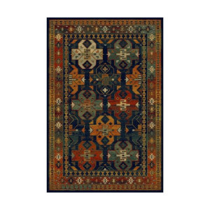 Dywan wełniany Omega Rohan Navy 200 x 300 cm