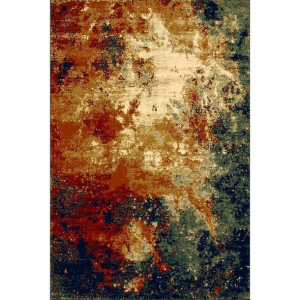 Dywan wełniany Omega Mia czerwony 135 x 200 cm