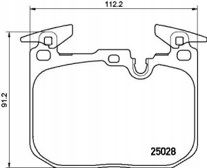 P 06 088 BREMBO Zestaw klocków hamulcowych, hamulc