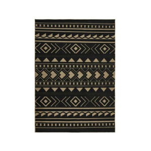 Dywan Seul Etnic Aztec czarny 120 x 170 cm