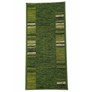 Chodnik dywanowy Ada zielony 67 x 140 cm