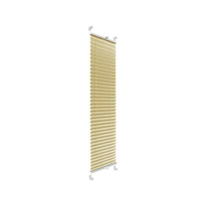 Roleta plisowana Metallic Ecru 52 x 140 cm z połyskiem