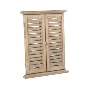 Lustro drewniane Norwegia 52x39x5 cm
