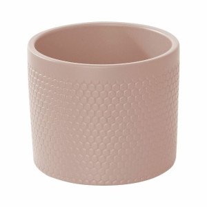 Osłonka doniczki ceramiczna Walec 28cm różowa Ceramik