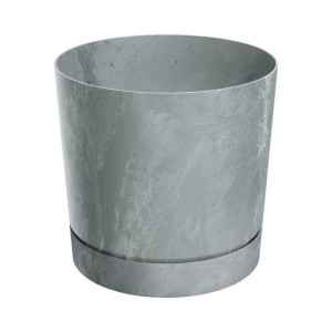 Osłonka doniczki Tubo 24cm szara Prosperplast
