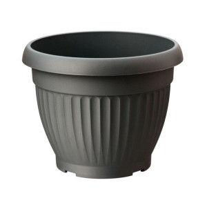 Osłonka doniczki Dona 30 cm antracytowa