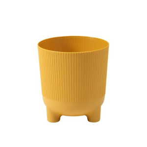 Osłonka doniczki Aria Jumper 18cm musztardowa Lamela