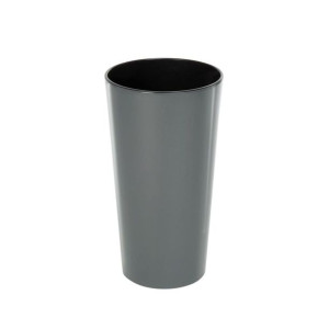 Doniczka plastikowa Lilia śr.14 cm szara Lamela
