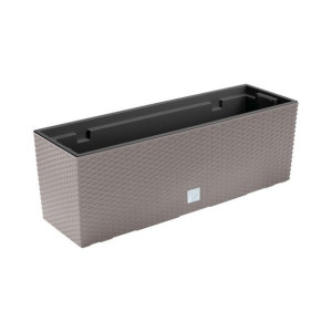 Skrzynka balkonowa na balustradę Rato 58x18x19,5cm szara Prosperplast