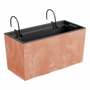Skrzynka balkonowa wisząca Urbi 39,5x18,5x19,5 cm terakota