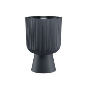 Donica duża Keli Mika śr.38.5 cm antracytowa Form-Plastic