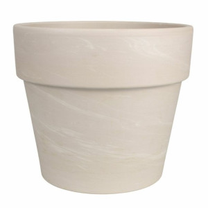 Donica gliniana Calima śr.28 cm beżowa Cermax