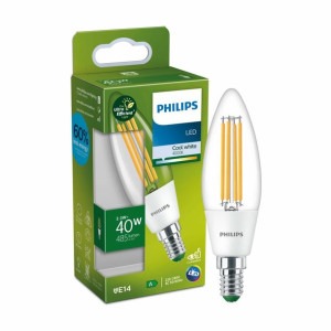 Żarówka LED E14 2,3 W = 40 W 485 lm Neutralna biel Philips