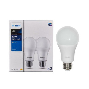 Żarówka LED 2 szt. E27 13 W = 100 W 1521 lm Ciepła biel Philips Ecofit