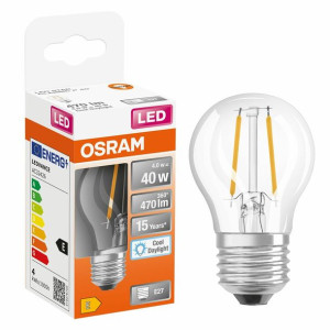 Żarówka LED E27 4 W = 40 W 470 lm Zimna biel Osram