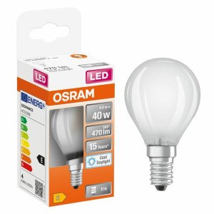 Żarówka LED E14 4 W = 40 W 470 lm Zimna biel Osram