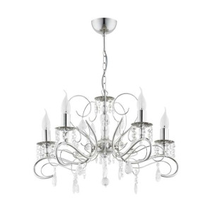 Żyrandol Astor chrom E14 Alfa