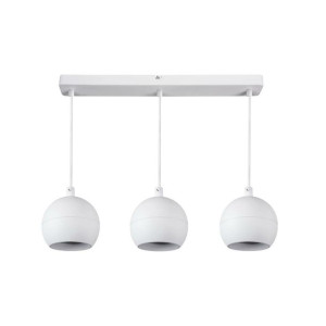Lampa wisząca Galoba biała 3 x GU10 Kanlux