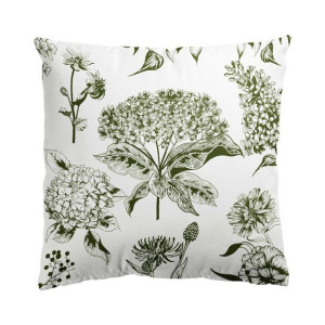 Poszewka na poduszkę Premium Herbs zielona 43 x 43 cm