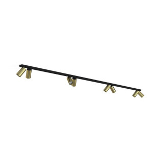 Lampa sufitowa Listwa Reflektor 2x150 10W LED Mosiądz Nowodvorski