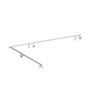 Lampa sufitowa Listwa Reflektor CORNER 2x200 10W LED Biały Nowodvorski