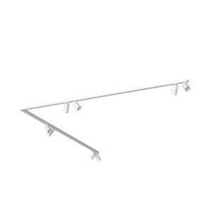 Lampa sufitowa Listwa Reflektor CORNER 2x200 10W LED Biały Nowodvorski