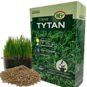 TRAWA Tytan 1kg bardzo Trudne Gleby Suche OGRODOWA