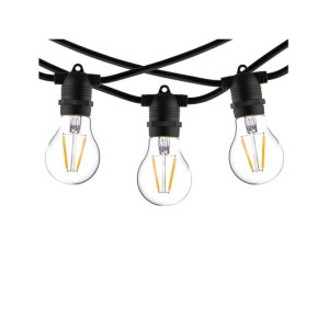 Lampa zewnętrzna ogrodowa FESTOON 6m 15W E27 Czarny Nowodvorski