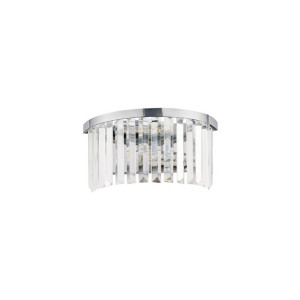 Kinkiet ścienny CRISTAL 60W IP20 E14 Transparent Nowodvorski