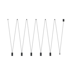 Lampa wisząca MORE EYE 10W LED IP20 GU10 Czarny Nowodvorski