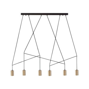 Lampa wisząca IMBRIA 10W LED IP20 GU10 Mosiądz Nowodvorski