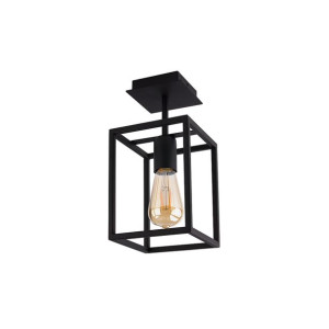 Lampa przysufitowa CRATE 1x60W IP20 E27 Czarny Nowodvorski