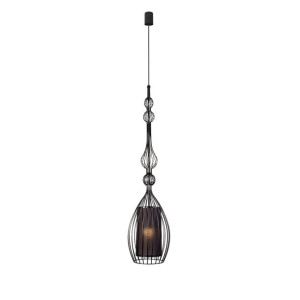 Lampa wisząca ABI L 1x40W IP20 E27 Czarny Nowodvorski