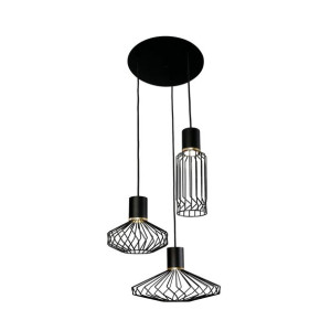 Lampa wisząca PICO 3x35W IP20 GU10 Czarny Nowodvorski