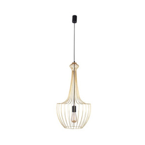 Lampa wisząca LUKSOR S 1x60W IP20 E27 Mosiądz Nowodvorski