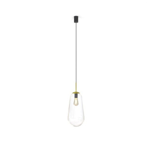 Lampa wisząca PEAR L 40W IP20 E27 Transparent Nowodvorski