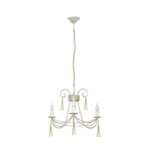 Żyrandol Lampa wisząca TWIST 3x60W IP20 E14 Biały Nowodvorski