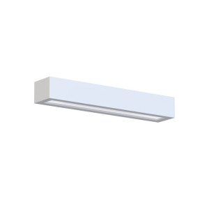 Lampa ścienna gipsowa kinkiet GIPSY L 2x60W Biały Nowodvorski