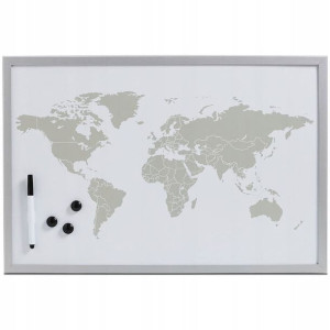 Tablica Magnetyczna Na Notatki 60x40 Cm 3 Magnesy
