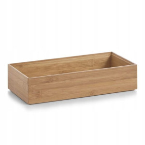 Pudełko bambusowe 15x30x7cm Organizer Drewniany Pojemnik