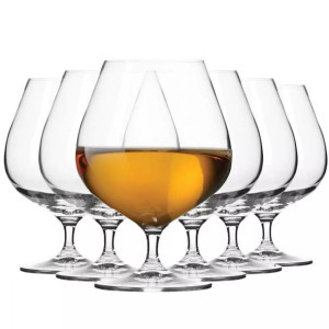 Duże kieliszki do koniaku Harmony KROSNO x6 550ml