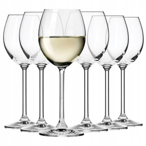 Kieliszki do wina białego 6x250ml Krosno Venezia
