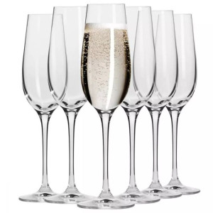 Wysoki kieliszek szampan prosecco Krosno Harmony